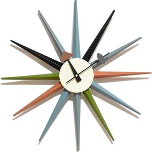 Reloj de pared de puntas