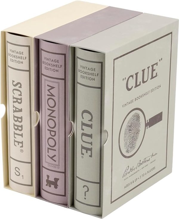 Juegos de mesa clásicos: Scrabble, Monopoly y Clue