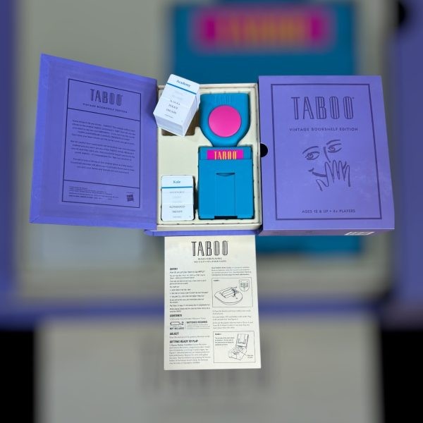 Juegos de mesa clásicos: Scattergories, Taboo y Chess
