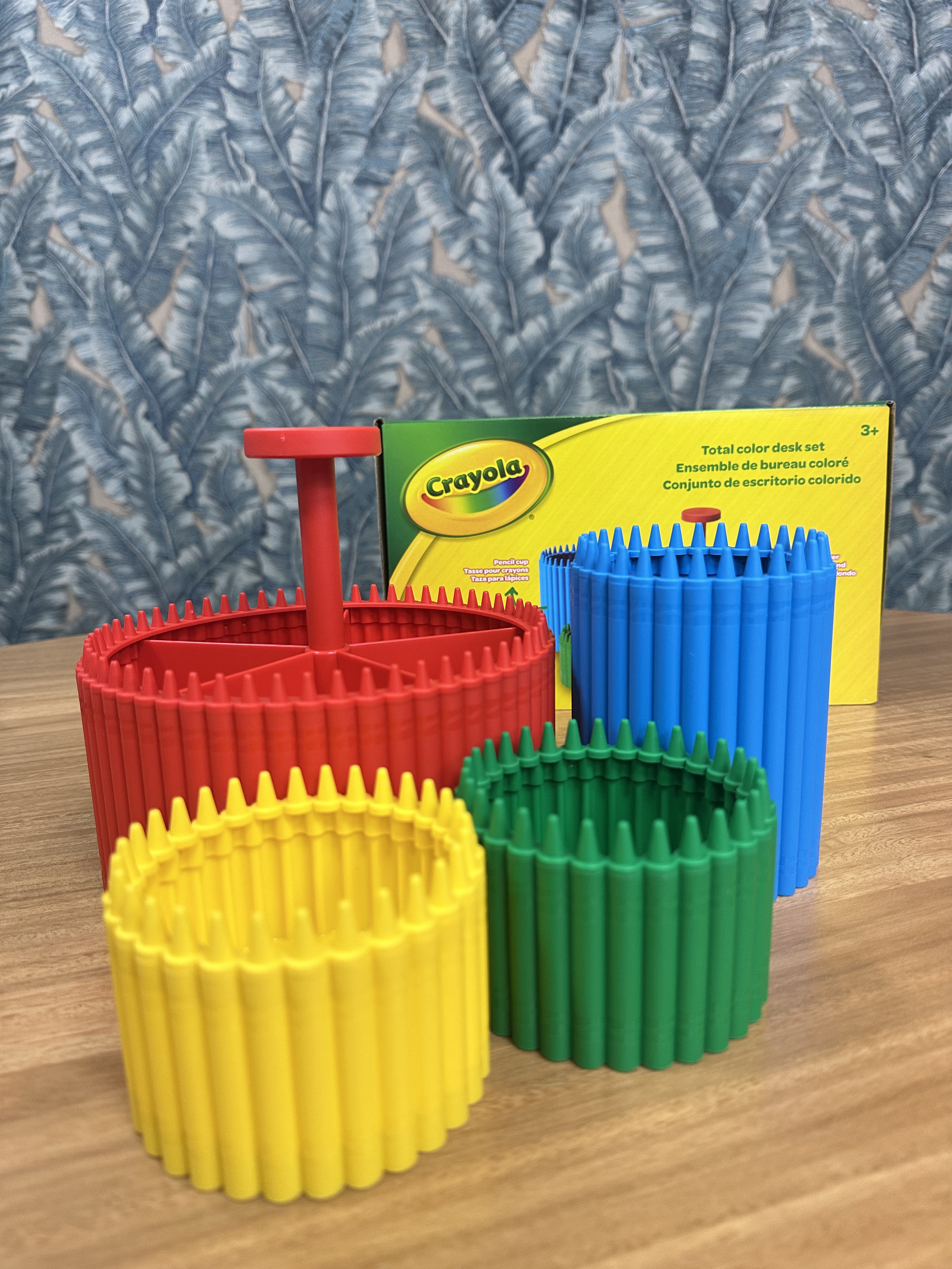 Crayola Ultimate - Organizador de escritorio de 4 piezas